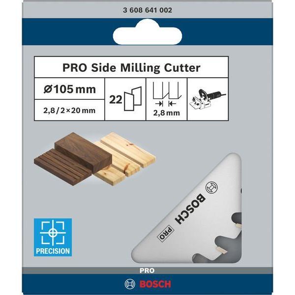 Bosch - Fräser PRO Scheibenfräser, 105 x 3608641002 20 x 2,8 mm 22 Zähne