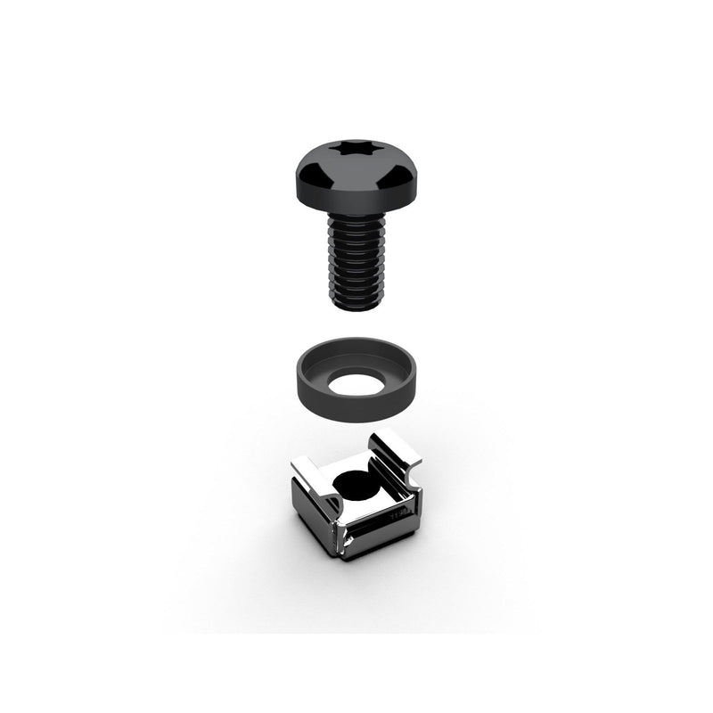 Enoc - Käfigmutter Befestigungssatz KM 06-S (VE50) 6-rund schwarz