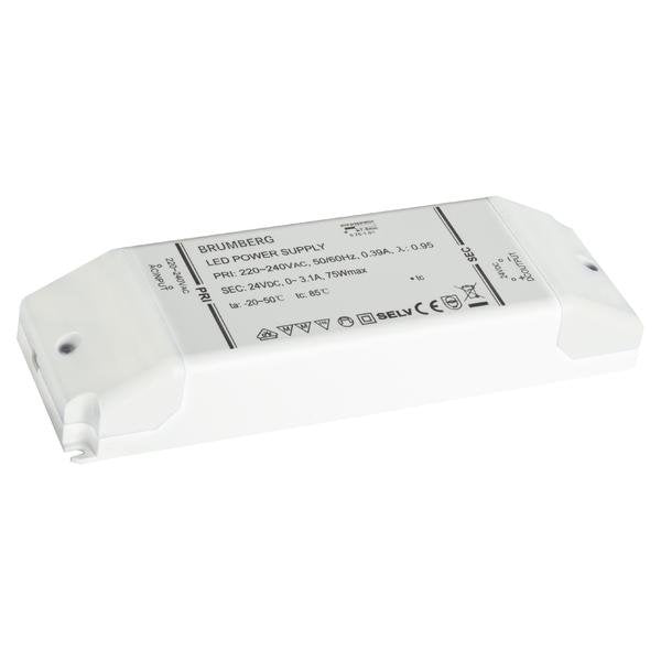 Brumberg Leuchten - LED-Betriebsgerät LED-Netzgerät 17223000 24VDC/max.75W