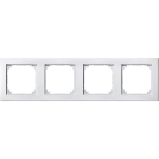 Merten - Abdeckrahmen Rahmen 4f.pws 484419 waage/senkrecht