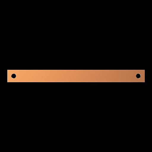 Striebel&John - Sammelschiene Kupferschiene ZX1098 30x5mm L:350mm