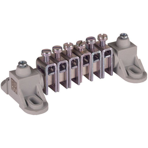 DEHN - Potentialausgleich-Schiene Potentialausgleichschiene PAS 6RK OH 6x2,5-25 (Mini)