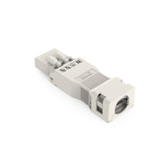 WAGO - Steckverbinder für steckbare Gebäudeinstallation Steck. m. Zugentlastungsg. 890-134 4-polig,weiß − 50 Stück