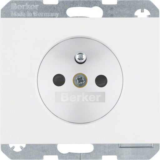 Berker - Steckdose pws 6765757009 m.Schutzkon.-stift
