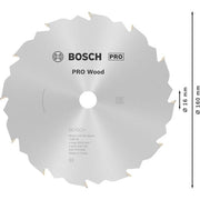Bosch - Kreissägeblatt PRO Wood Kreissägeblatt, 2608640784 160 x 2,2 x 16 mm