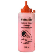 Hultafors - Farbpulver Schlagschnurkreide H.V ORANGE 200 NeonOrange − 6 Stück