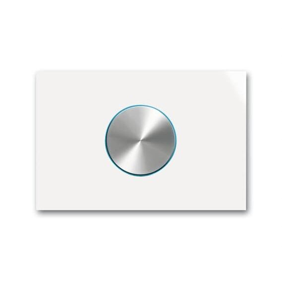 Busch-Jaeger - Bussystem-Tastsensor UP-Drehbedienelement 1fach 6341-24G-101 studioweiß