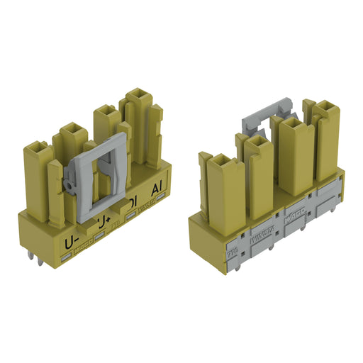 WAGO - Leiterplattensteckverbinder Buchse für Leiterplatten 770-864/072-000 4-polig,hellgrün − 50 Stück