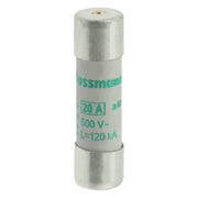Eaton - Zylindrische Sicherung Sicherungseinsatz Nieders. CYL AM 14,#C14M20S 20A AC 500V 120kA − 10 Stück