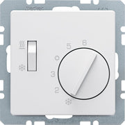 Berker - Raumthermostat Raumtemperaturregler 20296089 Q.x, pw. samt
