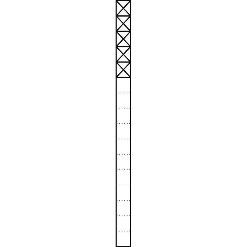 Siedle&Söhne - Kommunikations-Säule Kommunikations-Stele KS 616-5 DG 1,6m dgr/gli 5Mod