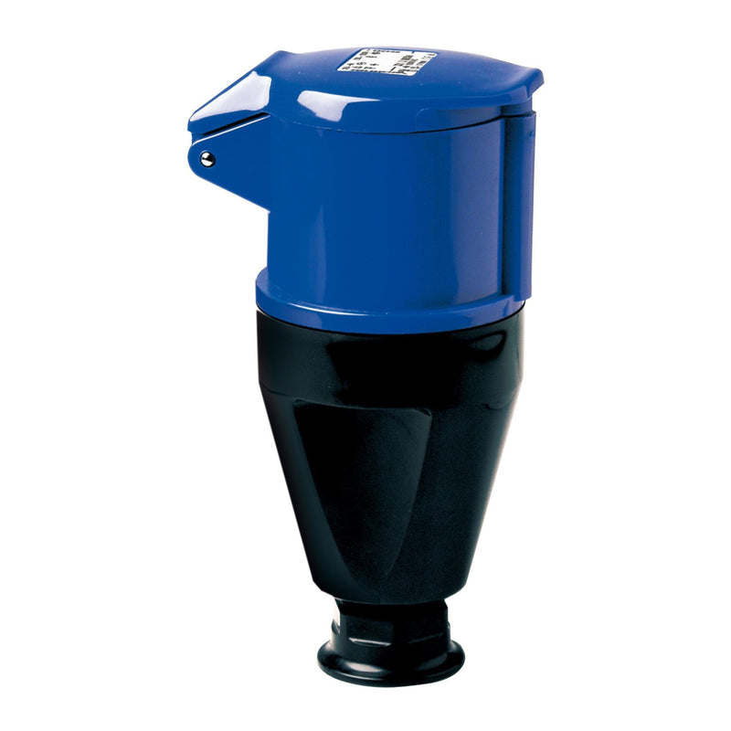 Walther Werke - CEE-Kupplung (IEC 60309) Kupplung schwarz 63A 361406SW 63A 4P 400V 6h IP44