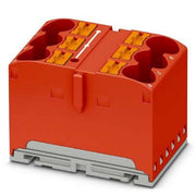 Phoenix Contact - Durchgangs-Reihenklemme Verteilerblock PTFIX 6X10/S RD − 10 Stück