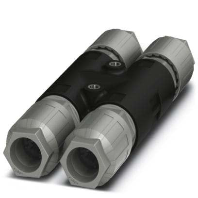 Phoenix Contact - Kompaktverteiler für steckbare Gebäudeinstallation H-Verteiler QPD H4X2,5 4X9-14 GY