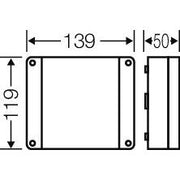 Hensel - Dose, Gehäuse für Montage auf der Wand/Decke Kabelabzweigdose DP 9221 1,5-2,5qmm 3ph. 4qmm