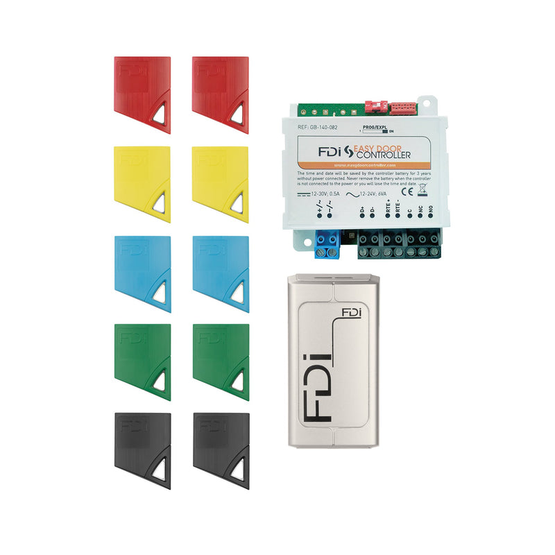 Grothe - Zutrittskontrollsystem Set P40 silber GB-140-171
