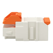 WAGO - Kabelsteckverbinder für Leiterplattensteckverbinder 1-Leiter-Federleiste,Hebel 2734-1104/328-000 PushinCAGECLAMP,lgr − 50 Stück