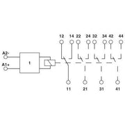 Phoenix Contact - Zubehör/Ersatzteile für Schaltrelais Zeitbaustein RIF-T3-24UC 3 Zeitfunktionen − 5 Stück