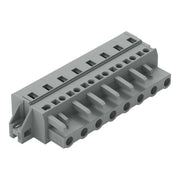 WAGO - Kabelsteckverbinder für Leiterplattensteckverbinder 1-Leiter-Federleiste 231-208/031-000 CAGECLAMP,2,5 mm²,gr − 25 Stück