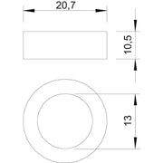 OBO Bettermann - Durchführungstülle Reduzierdichteinsatz 107CR VM 25 − 50 Stück