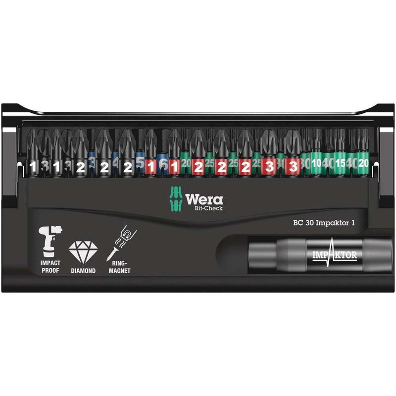 Wera - Bit-Set Bit-Sortiment 057690 30-tlg