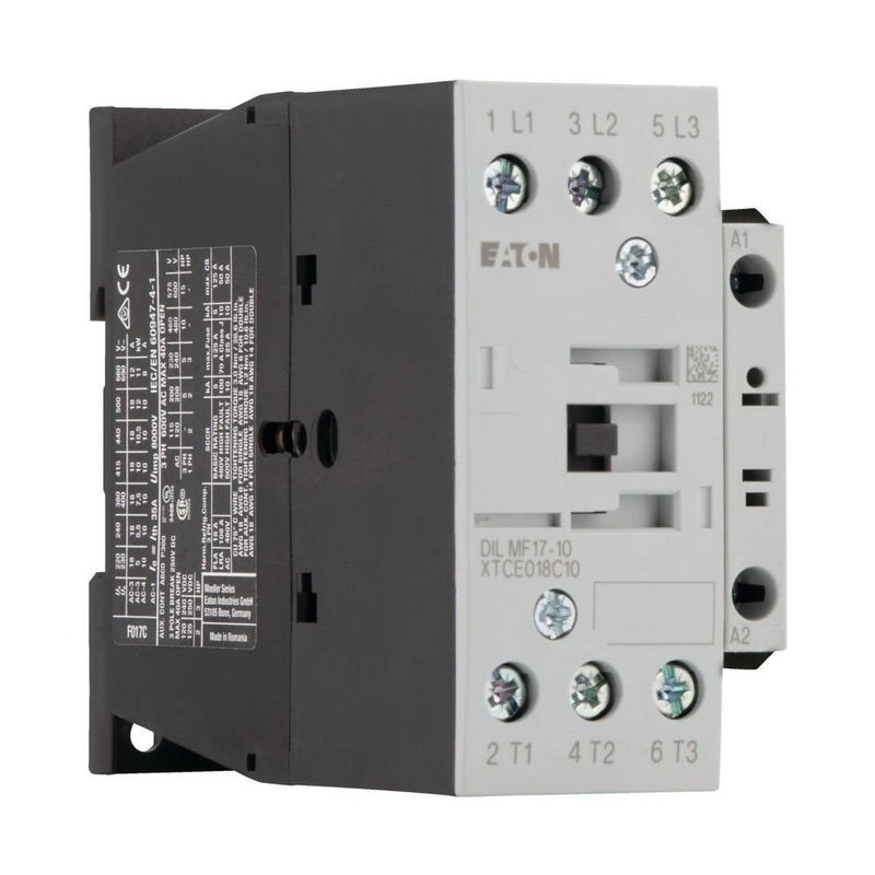Eaton - Leistungsschütz zum Schalten von Wechselstrom Leistungsschütz SEMI F47 DILMF17-10(RAC24) Halbleiterindustrie
