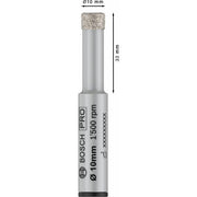 Bosch - Bohrkrone PRO Ceramic dry Bohrer, 2608599056 10 x 33 x 13 mm
