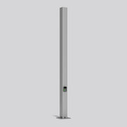 RZB - Ladestation E-Mobility Mast mit Wallbox 811433 2x22kW, silber