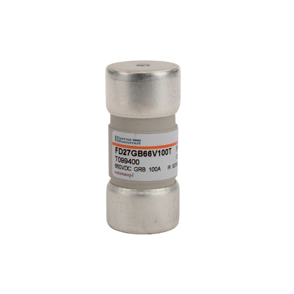 Mersen - Zylindrische Sicherung Sicherungseinsatz zylindr. FD27GRB66V100T gR 27x60 100A − 10 Stück