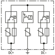 DEHN - Überspannungsableiter für Energietechnik/Stromversorgung Überspannungs-Ableiter DCU YPV SCI 1000 1M Typ 2 DEHNcube