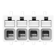 WAGO - Leiterplattenklemme SMD-Leiterplattenklemme 20861104700650900000 Drücker,1,5mm²,ws − 1890 Stück