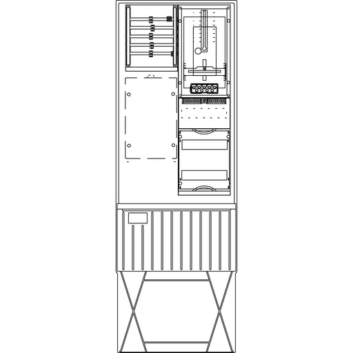 Elsta Mosdorfer - Zähler-Komplettschrank Zähleranschlusssäule ZS321.N4.36 A320 N4 1Z 3.HZ 36TE