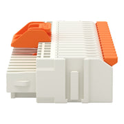 WAGO - Kabelsteckverbinder für Leiterplattensteckverbinder 1-Leiter-Federleiste,Hebel 27341116329000336000 PushinCAGECLAMP,lgr − 25 Stück
