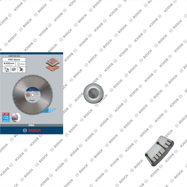 Bosch - Trenn-/Schleifscheibe Diamanttrennscheibe 2608602650 PRO Stone