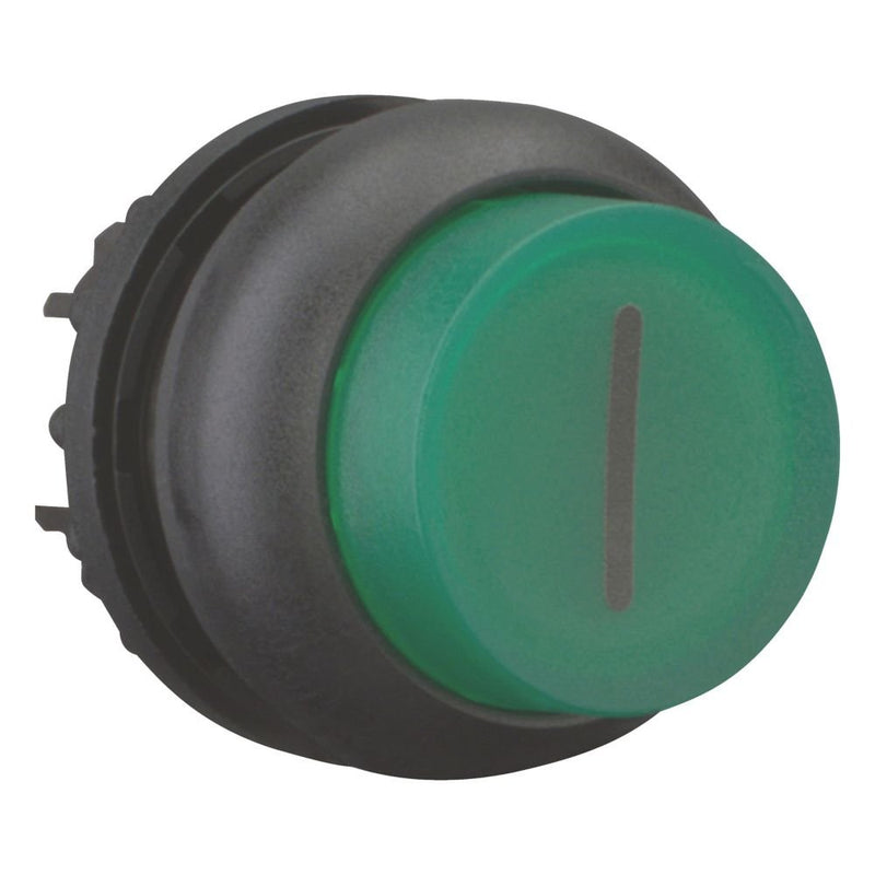 Eaton - Frontelement für Drucktaster Leuchtdrucktaste M22S-DLH-G-X1 hoch,grün,beschr