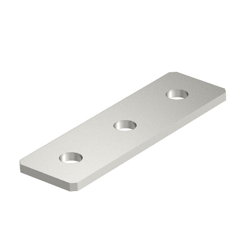 OBO Bettermann - Verbinder für Stiel/Profilschiene Verbindungsplatte GMS 3 VP A2 150x40x4mm − 20 Stück