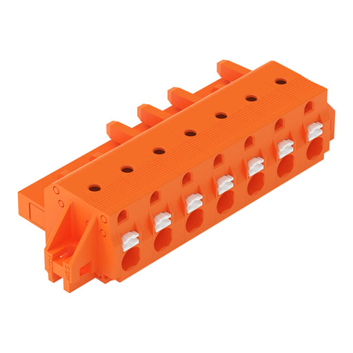 WAGO - Kabelsteckverbinder für Leiterplattensteckverbinder 1-Leiter-Federleiste 2231-707/031-000 Push-inCAGECLAMP,or − 25 Stück