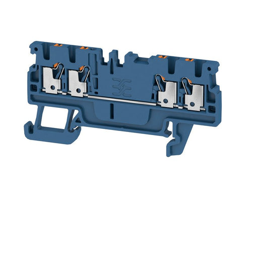 Weidmüller - Durchgangs-Reihenklemme Klemme A4C 1.5 DBL PUSH IN, 1.5 mm² − 100 Stück