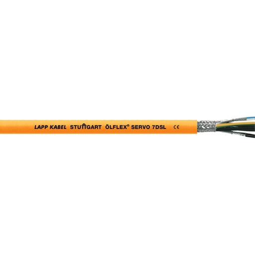 Lapp Kabel&Leitung - Energiekabel < 1 kV, für ortsveränderlichen Einsatz ÖLFLEX SERVO 7DSL 1023293/500 1,5+(2x1)+(2x22AWG) − 500 Meter