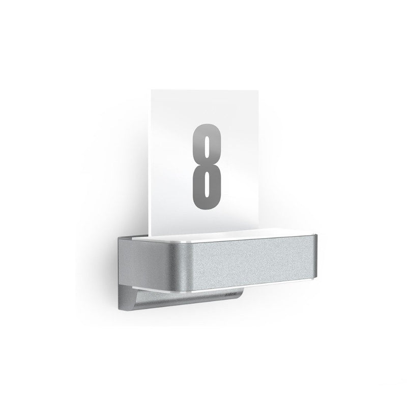 Steinel - Decken-/Wandleuchte Sensor-LED-Außenleuchte L 820 SC silber