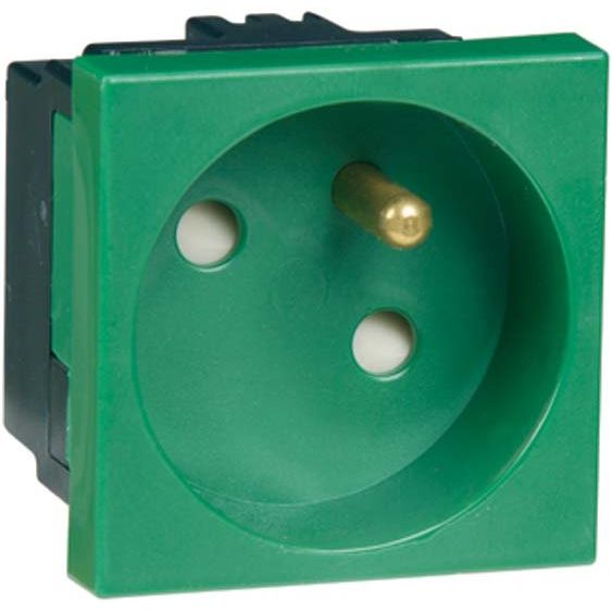 Peha - Schalter-/Steckdosenkombination Export-EB-Steckd.1-fach gn B 6271.42 EMS SI WI 10/16A 250V 2-pol33G