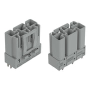 WAGO - Leiterplattensteckverbinder Stecker für Leiterplatten 770-853/062-000 3-polig,grau − 100 Stück