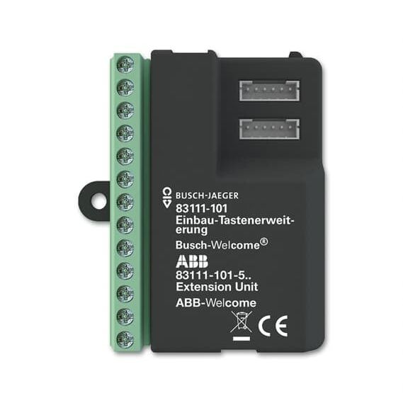 Busch-Jaeger - Zusatzgerät für Türkommunikation Einbau-Tastenerweiterung 83111-101