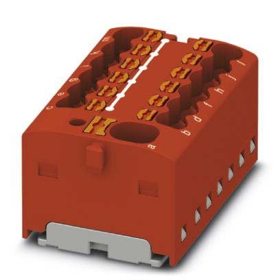 Phoenix Contact - Durchgangs-Reihenklemme Verteilerblock PTFIX 4/12X1,5 RD − 20 Stück