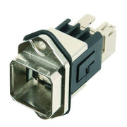 Telegärtner - Modularer Steckverbinder STX V14 RJ45 Norm-Flansch 100007422 RJ45Kupplung Cat.6 M