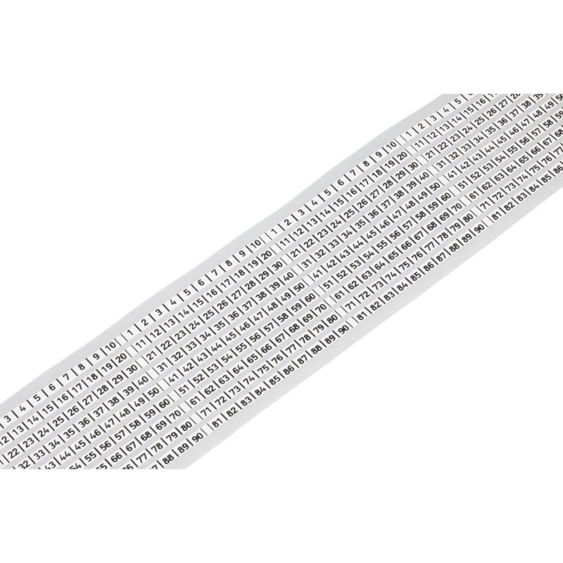 WAGO - Kennzeichnungsmaterial Etikett 210-832 3mm, ws, 25m Rolle