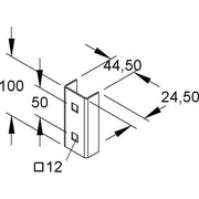Niedax - Montagematerial für Kabeltragsystem Distanzstück UD 24 − 1 Stück
