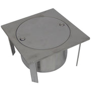 DEHN - Zubehör/Ersatzteile für Erdung und Blitzschutz UF-Trennstellenkasten NIRO UFTSK200X200X105 V2A 200x200x105mm