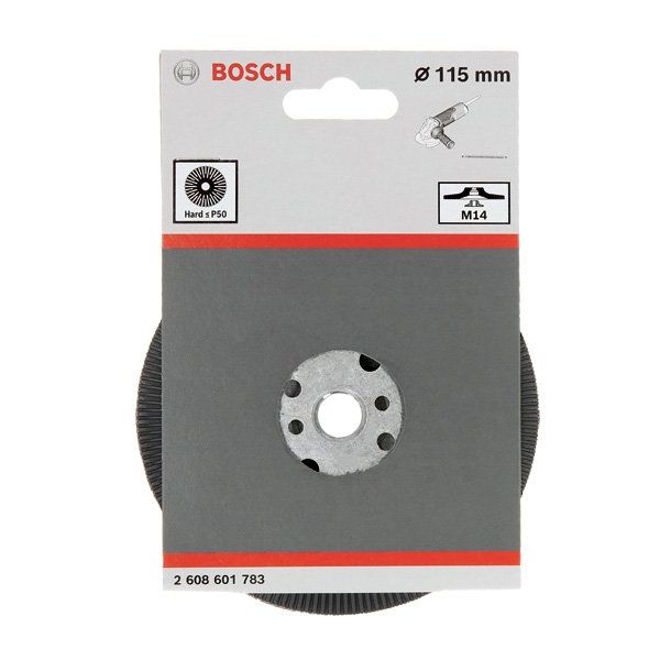 Bosch - Stützteller für Schleifwerkzeug PRO Stützteller 2608601783 hart, 115 mm, M14