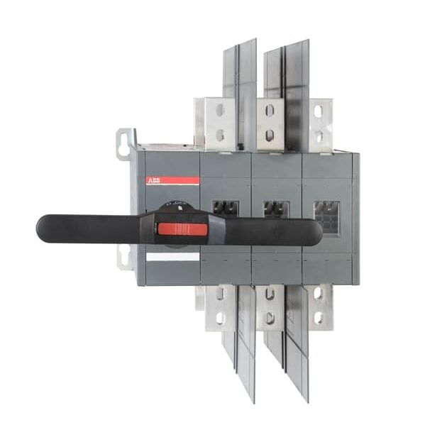 ABB Stotz S&J - Lasttrennschalter Lastumschalter OT800U03CP 0A m. Griff u. Welle